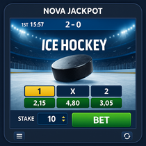 NovaJackpot - Ice Hockey Sports Betting - Bet Now
